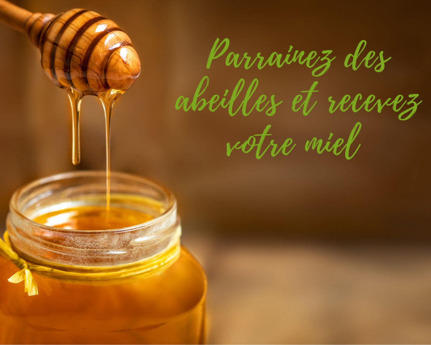 Übernehmen Sie eine Bienenpatenschaft und erhalten Sie 1 Jahr lang Honig!